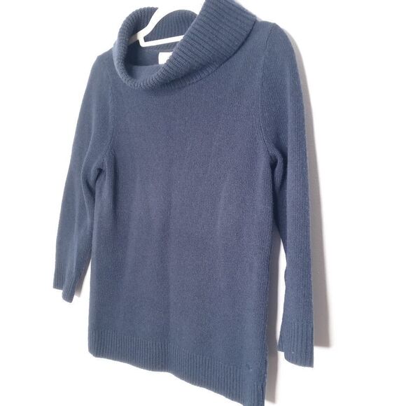 Vineyard Vines navy cowl neck sweater - Picture 2 of 5